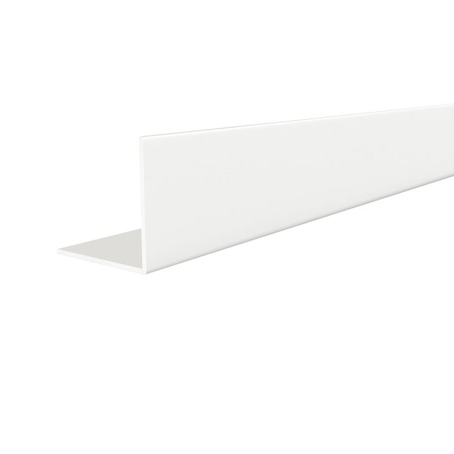 ANGULO ADHESIVO PVC BLANCO 30X30X1MM 2,6M