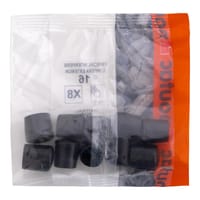 CONTERA EXTERIOR PLASTICO 16MM NEGRA 8 UDS - 2