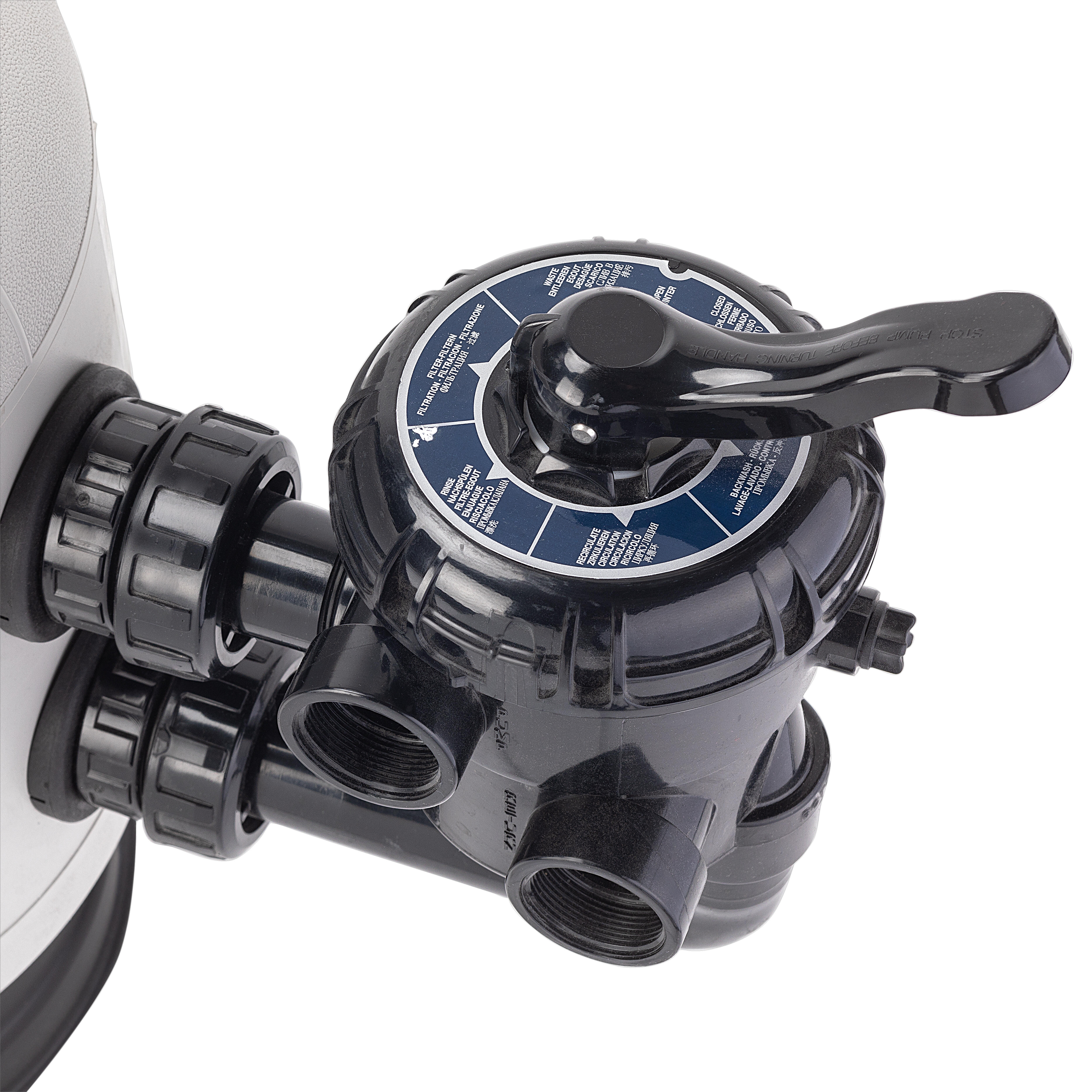 FILTRO SOPLADO CON VÁLVULA LATERAL 400MM - 3