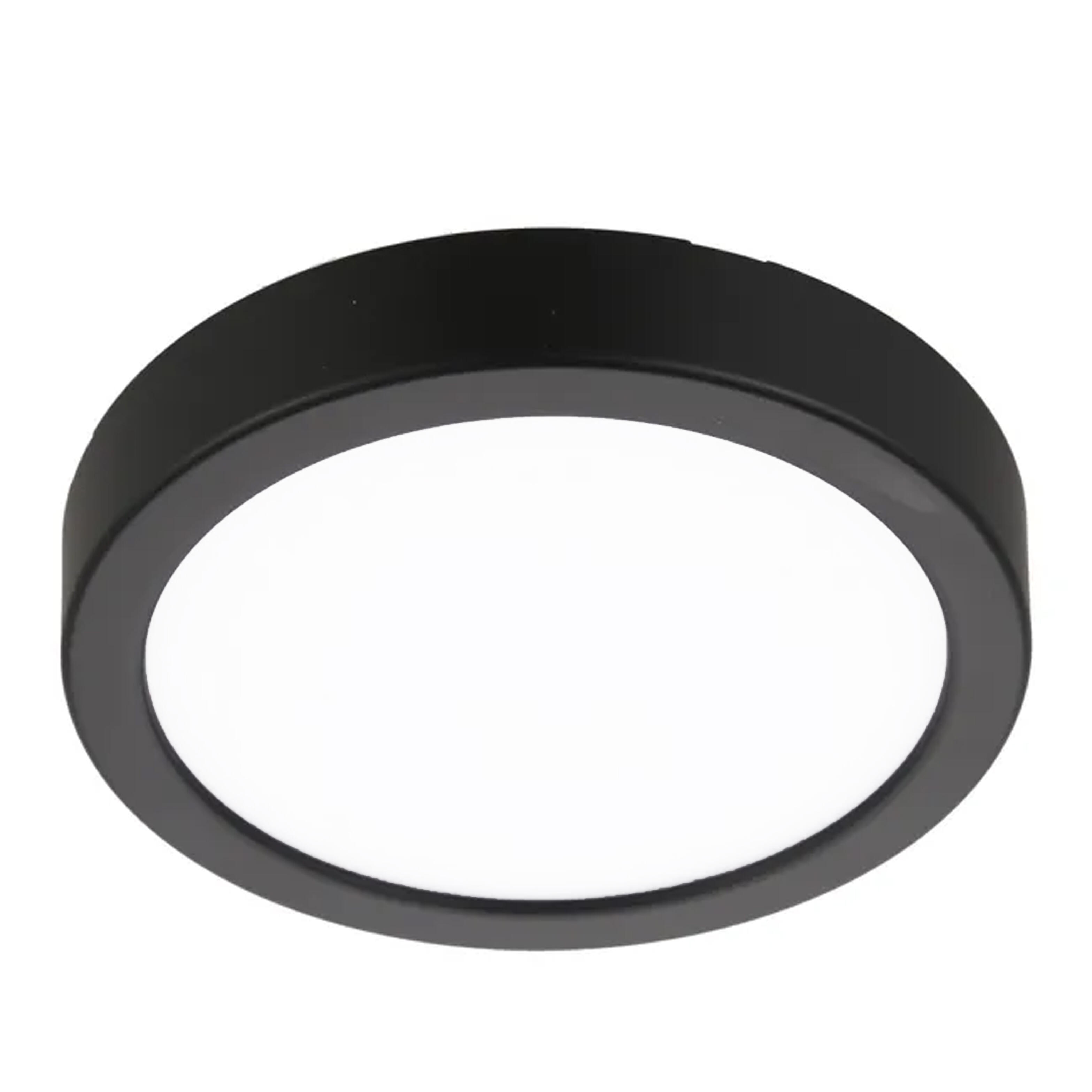 DOWNLIGHT SUPERFICIE CIRCULAR NEGRO 24W CCT - 4