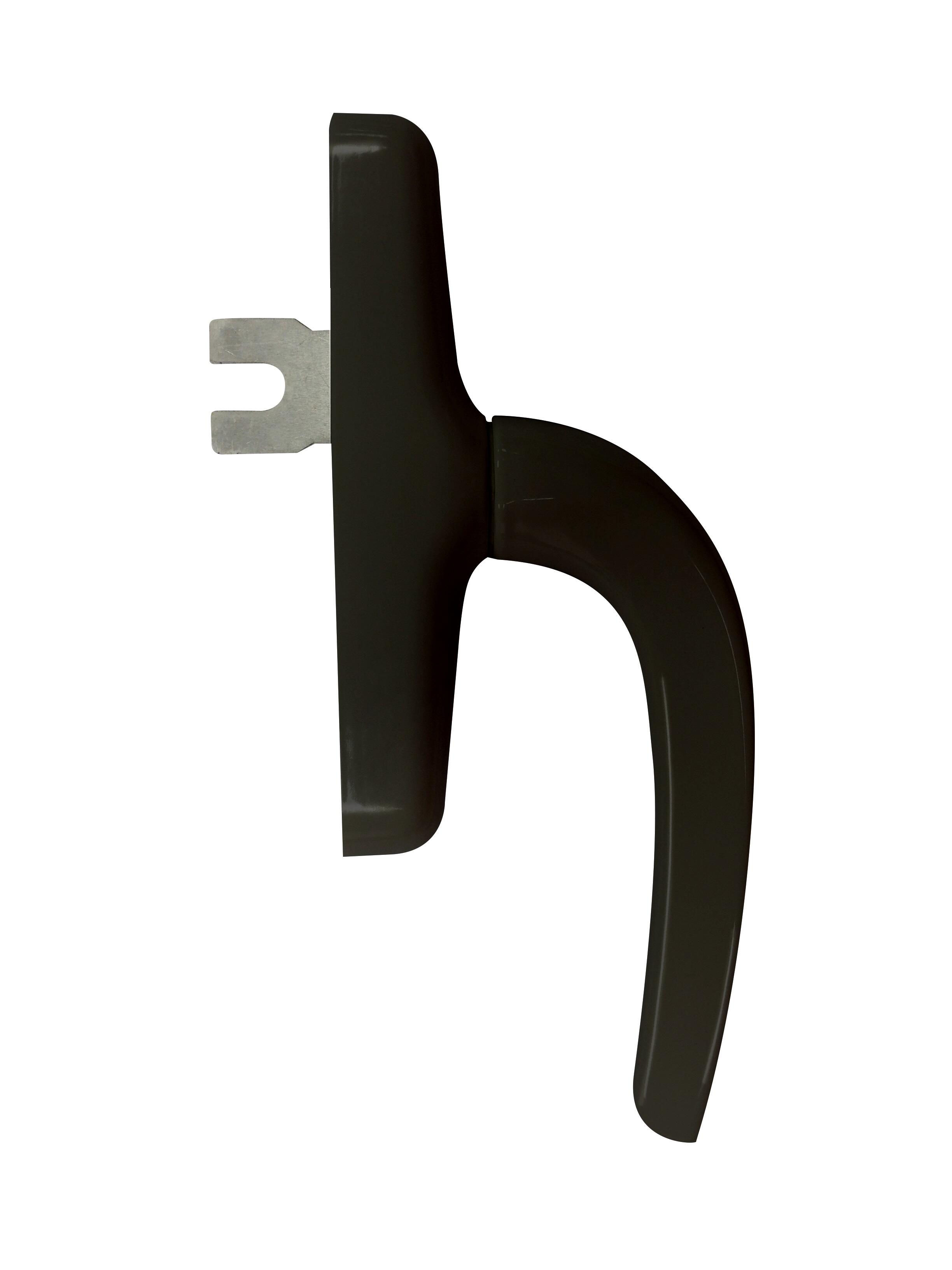 CREMONA O MANILLA  DE VENTANA OSCILOBATIENTE NEGRO - 3