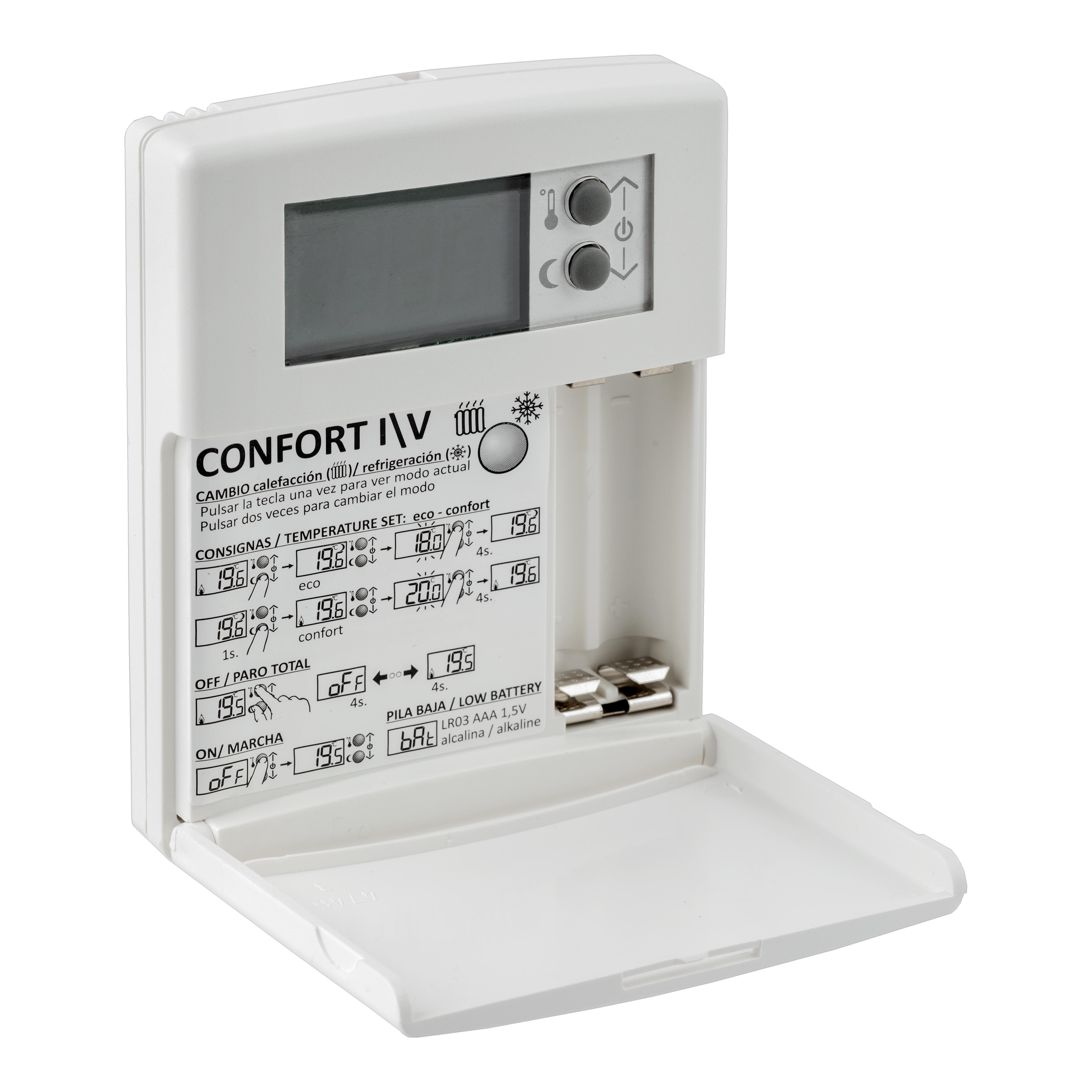 TERMOSTATO DIGITAL CALEFACCIÓN-REFRIGERACIÓN - 2