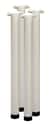 PATA MUEBLE ACERO REDONDA 710MM 60MM BLANCA. 4UDS - 3