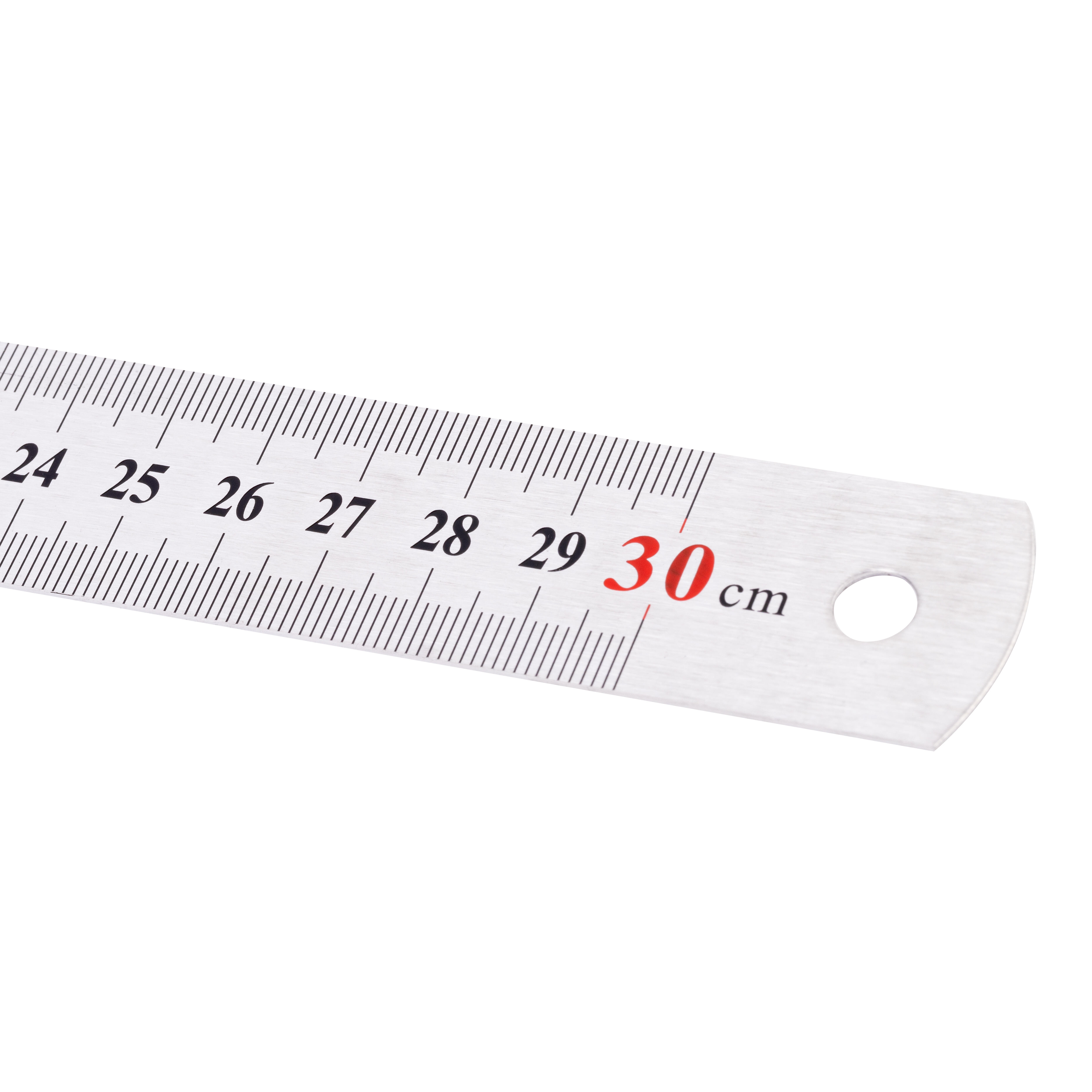 REGLA ACERO INOXIDABLE  SEMI RIGIDA 300 MM - 4