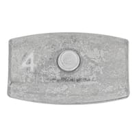 SUJETACABLE SUPER SIMPLE GALVANIZADO 4 MM. 4 UDS - 2