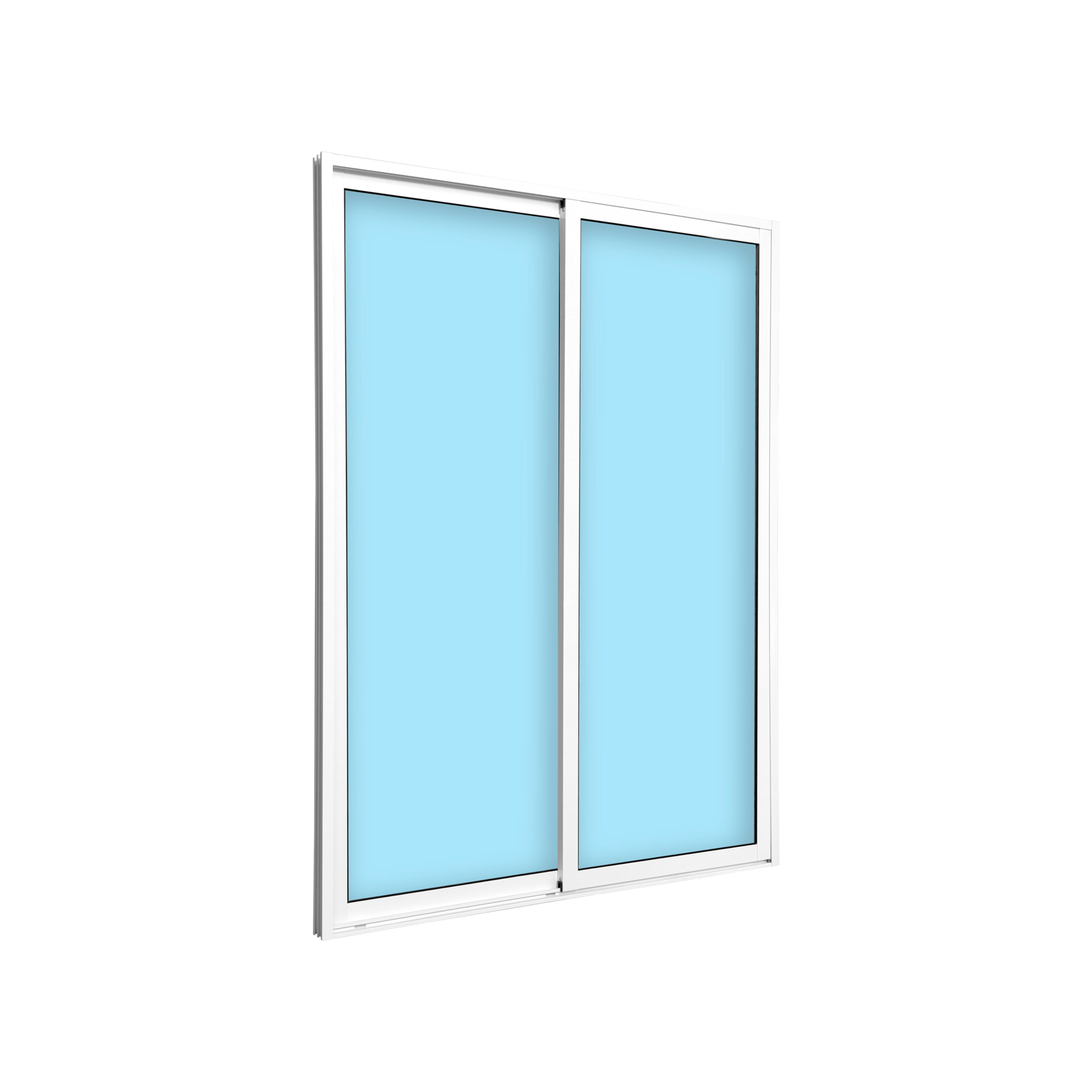 BALCONERA ALUMINIO CORREDERA BLANCA 150X200CM - 2