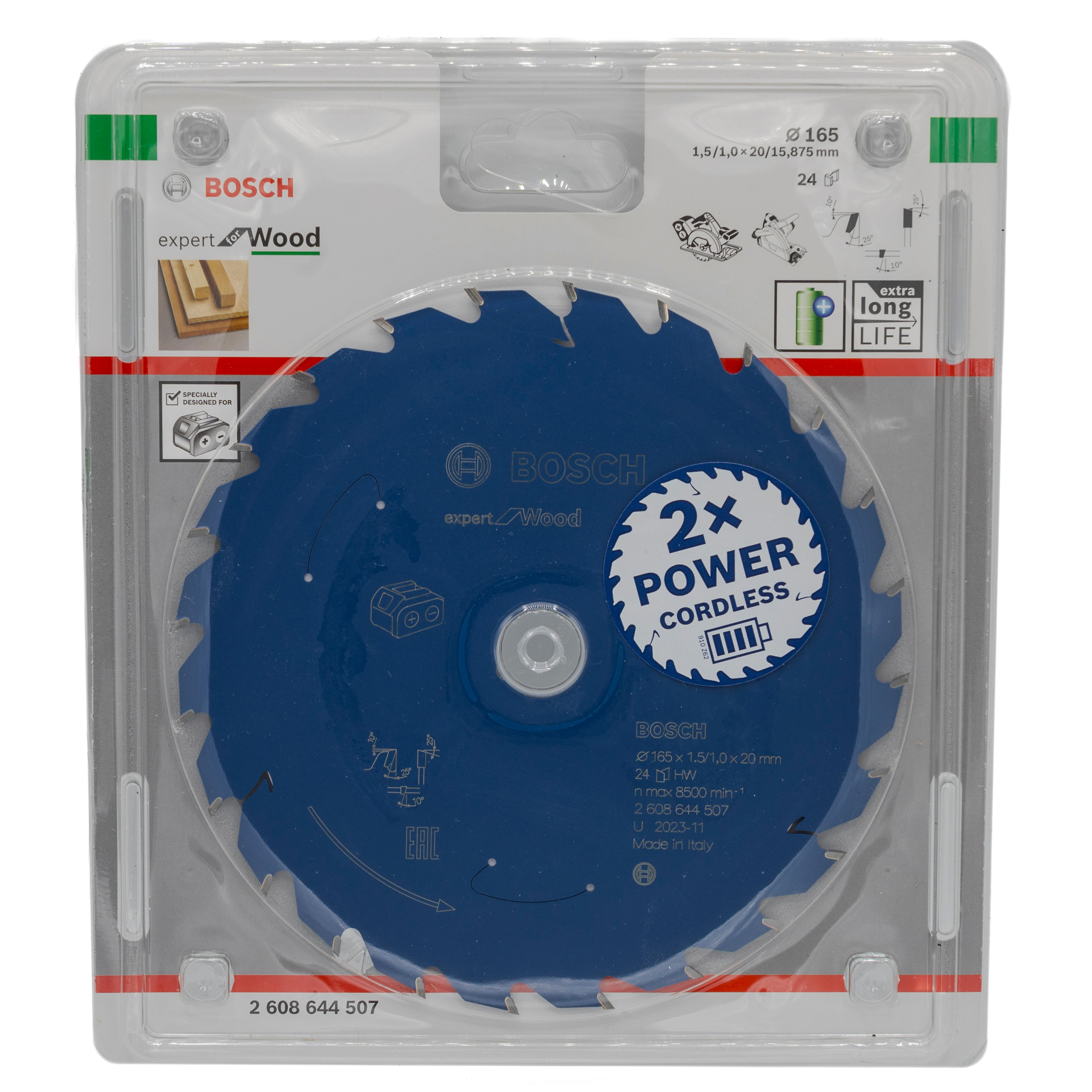 SIERRA CIRCULAR BATERÍA BOSCH GKS 18V-57 18V 165MM - 6