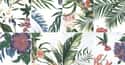 AZULEJO PASTA ROJA 31.6X60CM VANITY FLOWER GREEN - 3