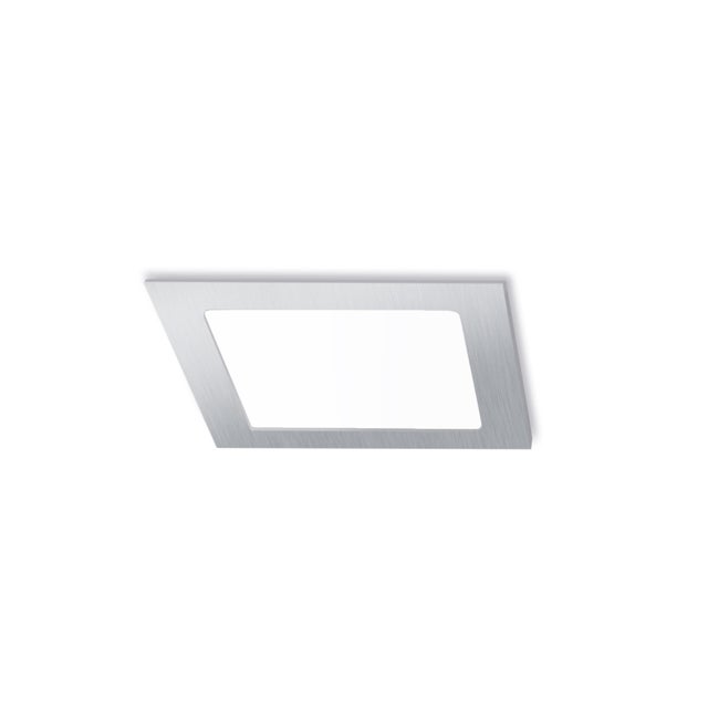 DOWNLIGHT LED EMPOTRAR CUADRADO CROMO 12W CCT