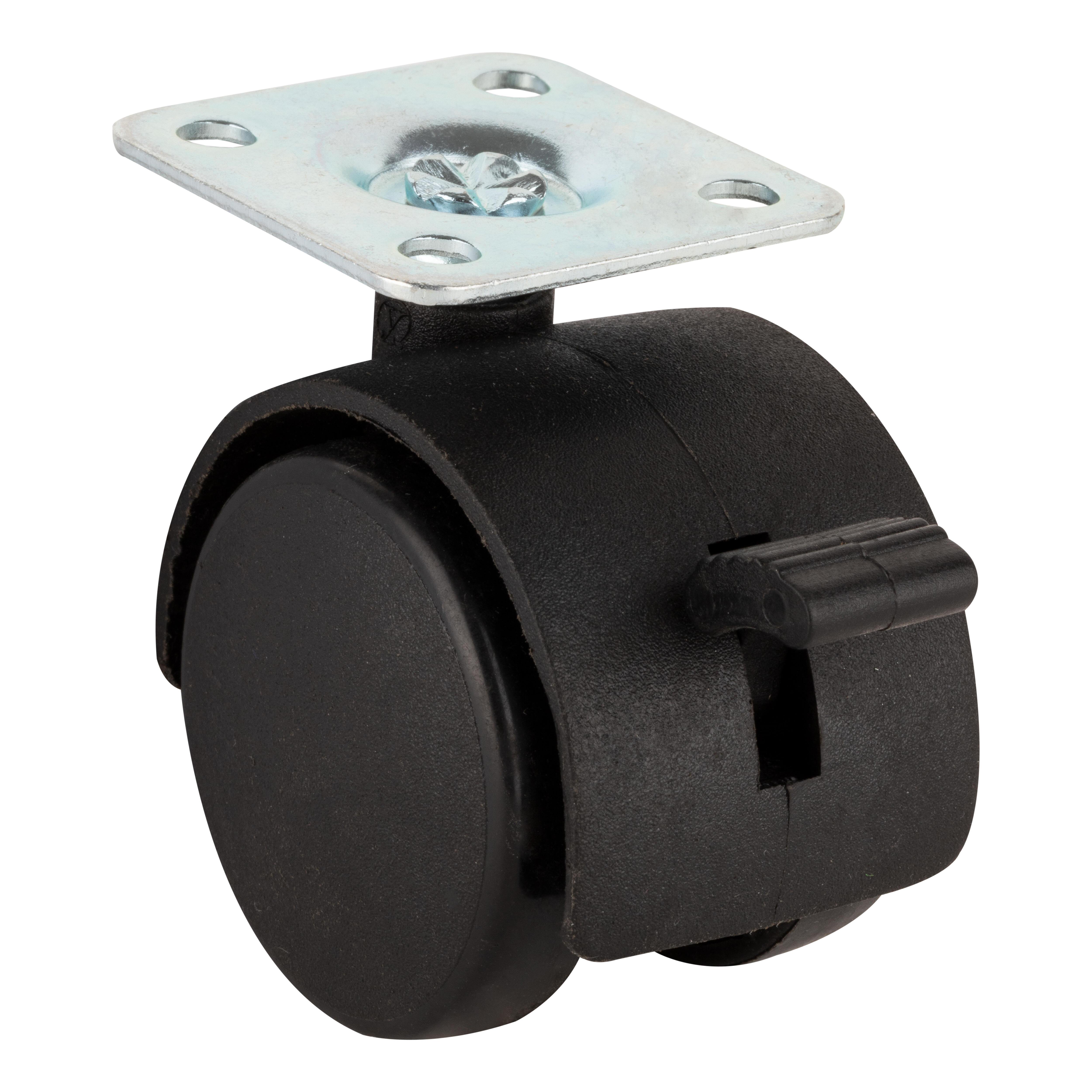 RUEDA MUEBLES 40MM POLIPROPILENO. HASTA 20KG. LLANTA PLÁSTICO - 2