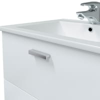 MUEBLE DE BAÑO ECO BLANCO 60X45CM 2 CAJONES - 7