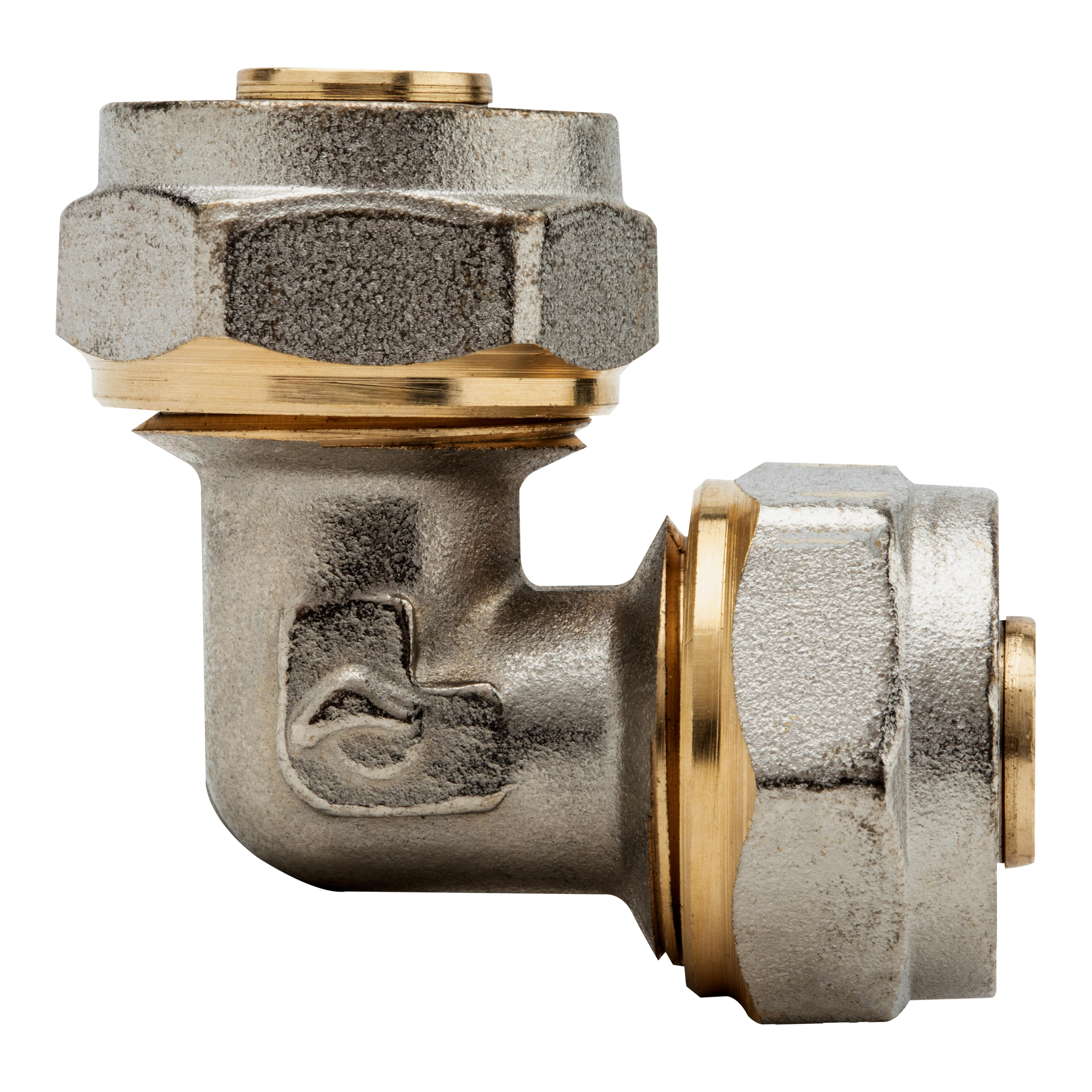 CODO 90º 16MM MACHO COMPRESIÓN MULTICAPA - 2