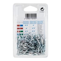 REMACHES ALUMINIO Y ACERO 3.2 X 10  MM. BRALO. 125 UDS - 2