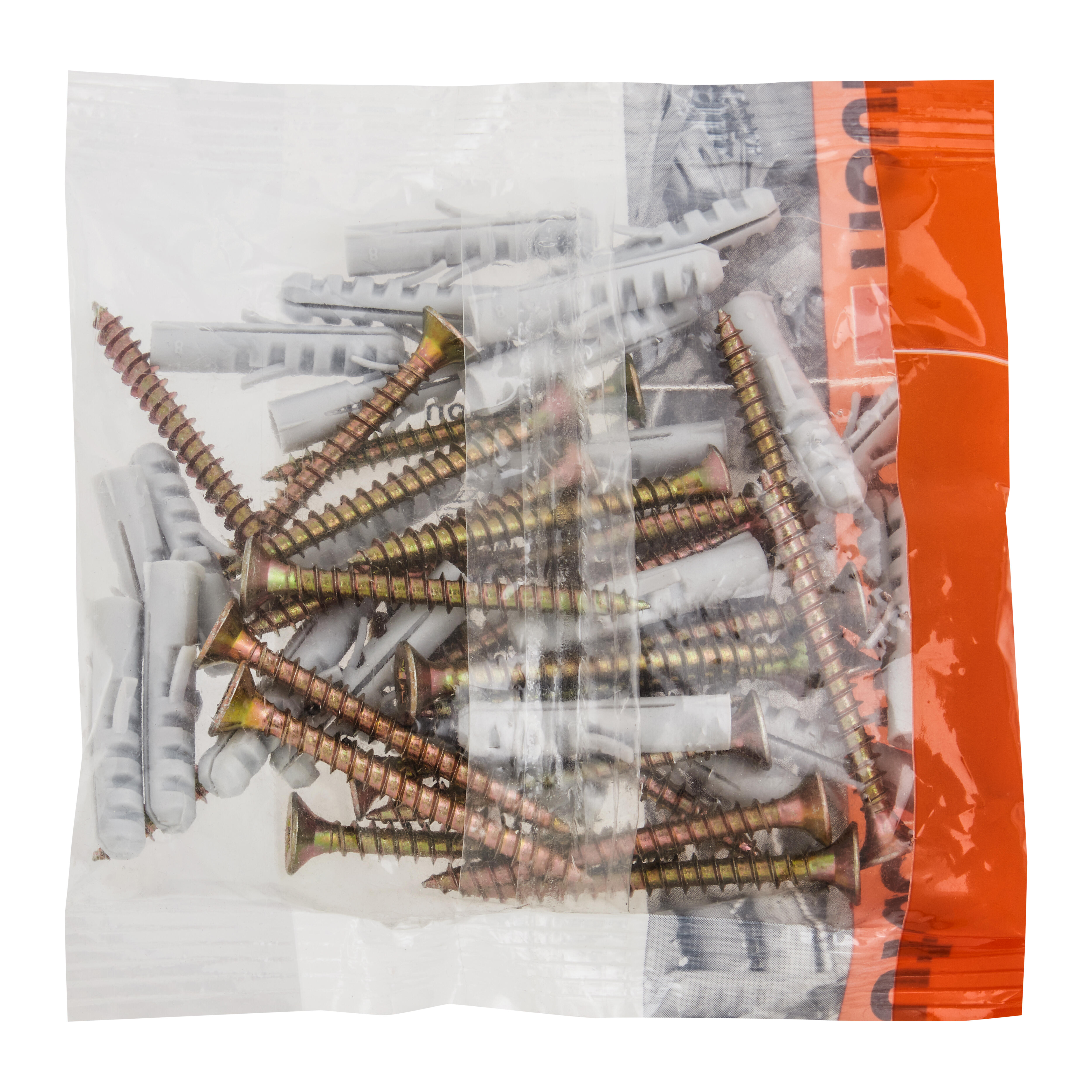 TACO UNIVERSAL DE NYLON DIÁMETRO 8MM LONGITUD 60MM CON TIRAFONDO NOUTAC 25UDS - 2