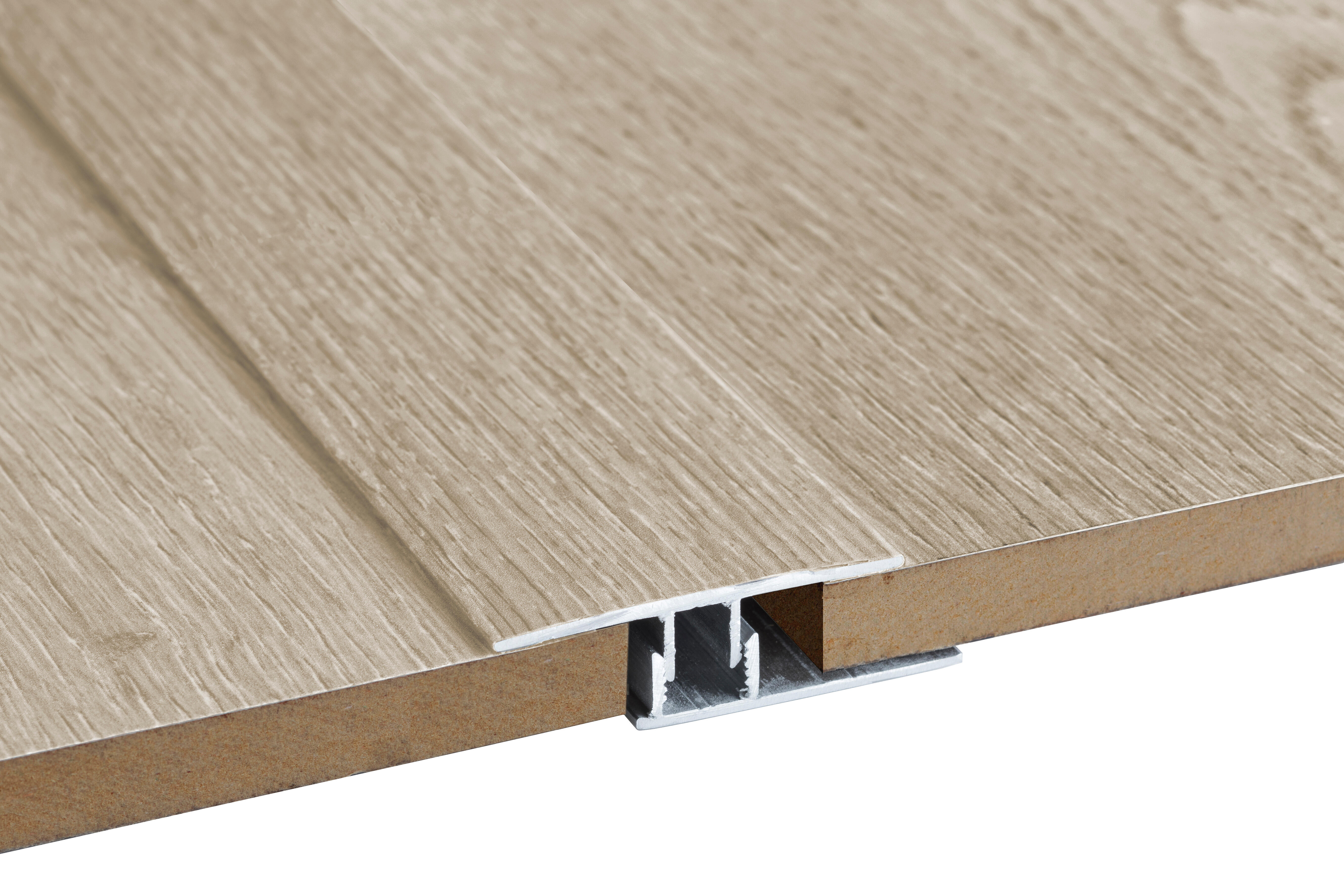 PERFIL TRANSICIÓN DE ALUMINIO TORONTO/ HASPER 240 CM - 2