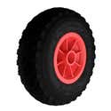RUEDA CARRETILLA 260 MM NEUMATICA HASTA 150KG. LLANTA PLÁSTICO - 3