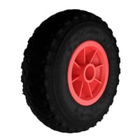 RUEDA CARRETILLA 260 MM NEUMATICA HASTA 150KG. LLANTA PLÁSTICO - 3