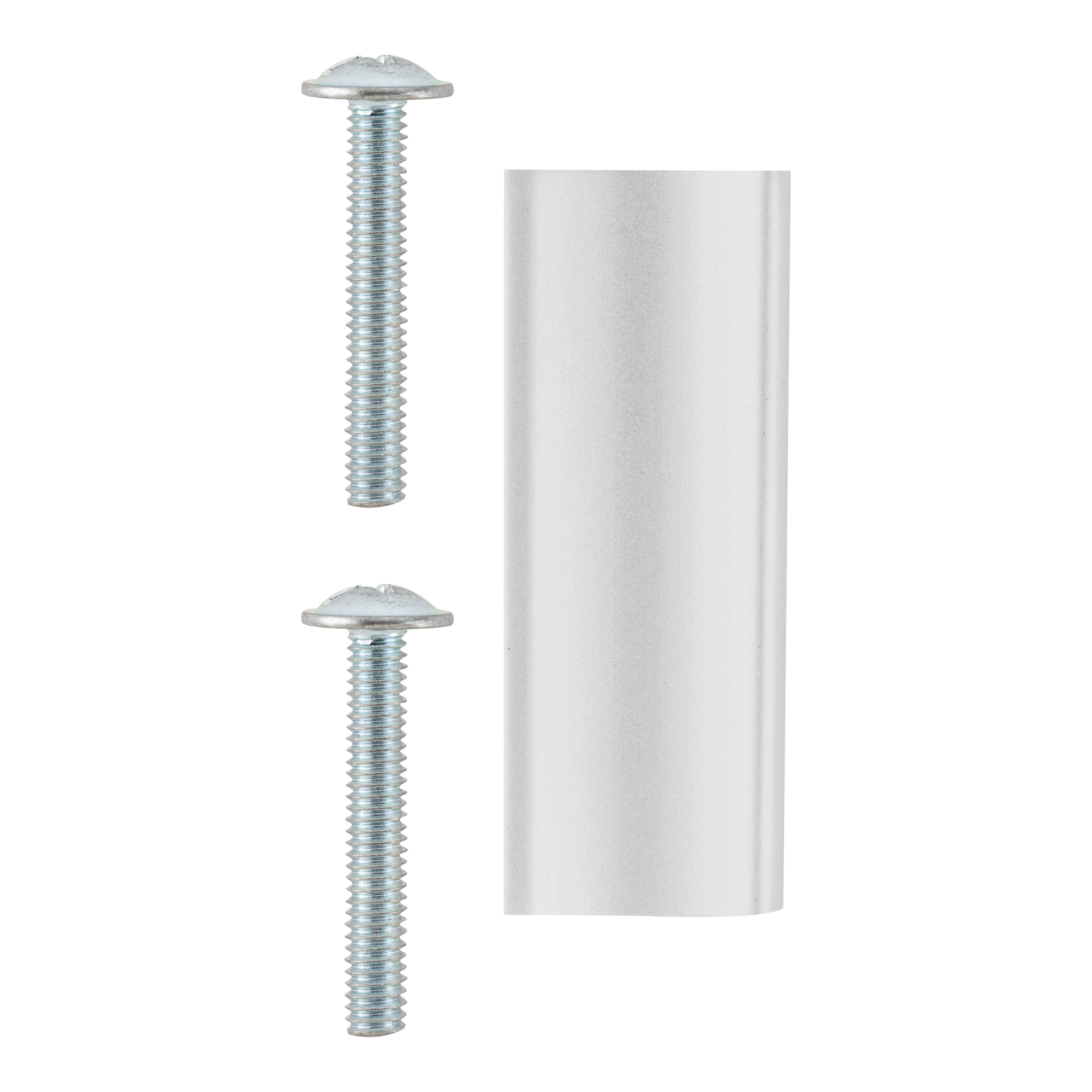 TIRADOR MUEBLE METAL ANODIZADO MATE MODELO P 2279.32 - 2