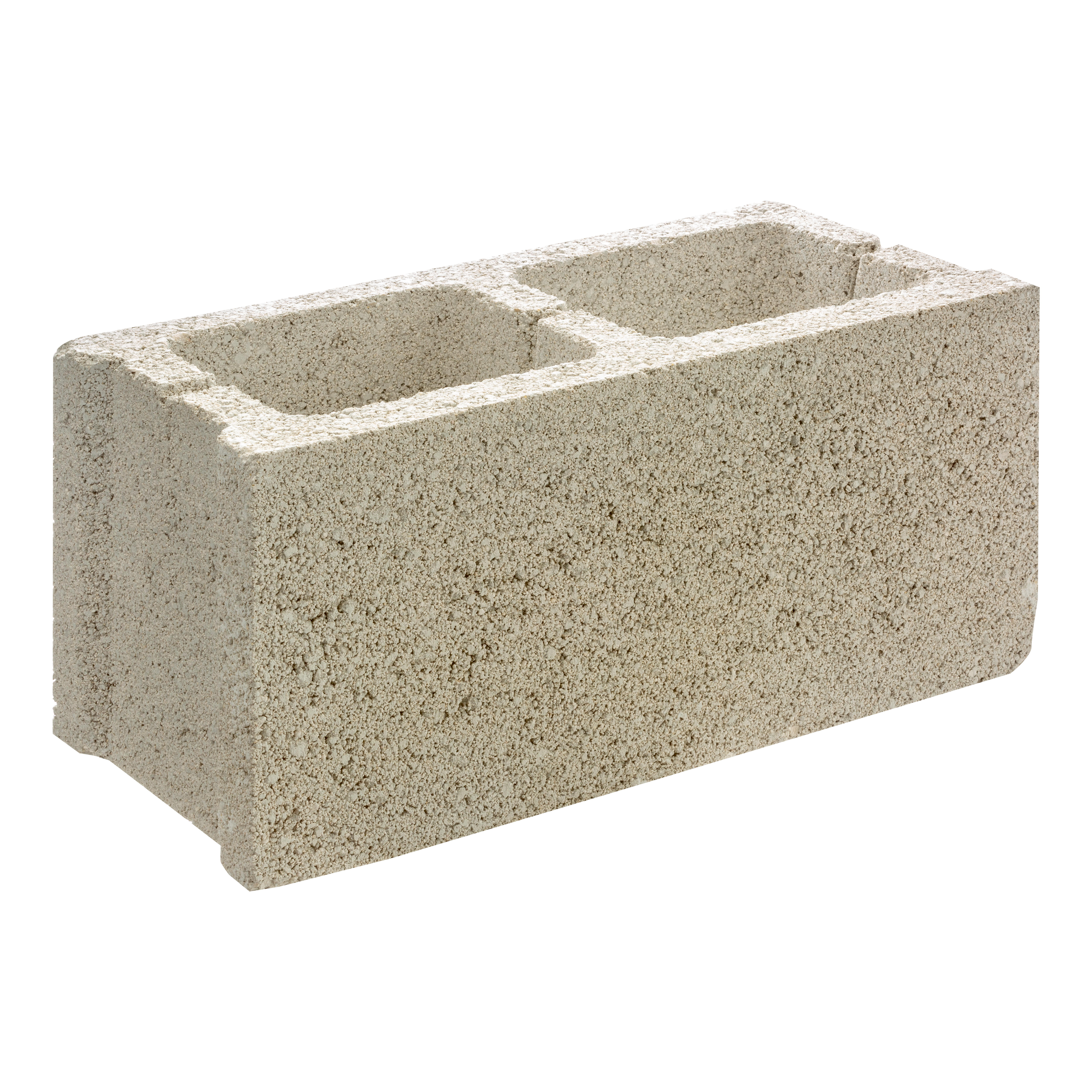 BLOQUE DE HORMIGÓN GRIS 39X19X19 CM - 2