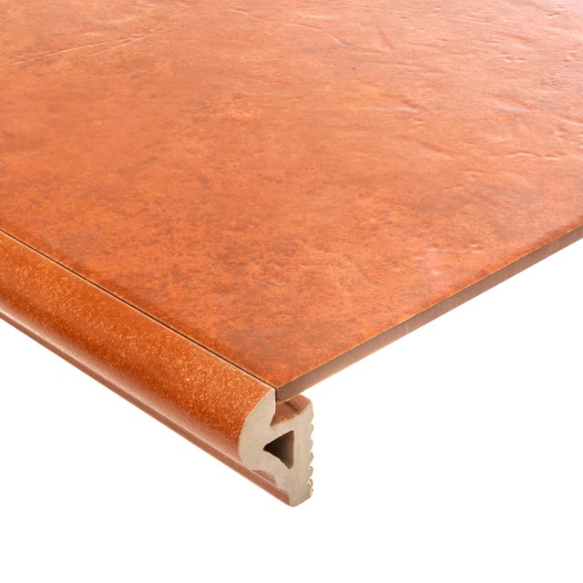 PELDAÑO PASTA ROJA 33X33CM. NAZARI TEJA. UNIDAD.