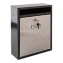 BUZON COMUNIDAD VERTICAL MIRA NEGRO   INOX ARREGUI - 2