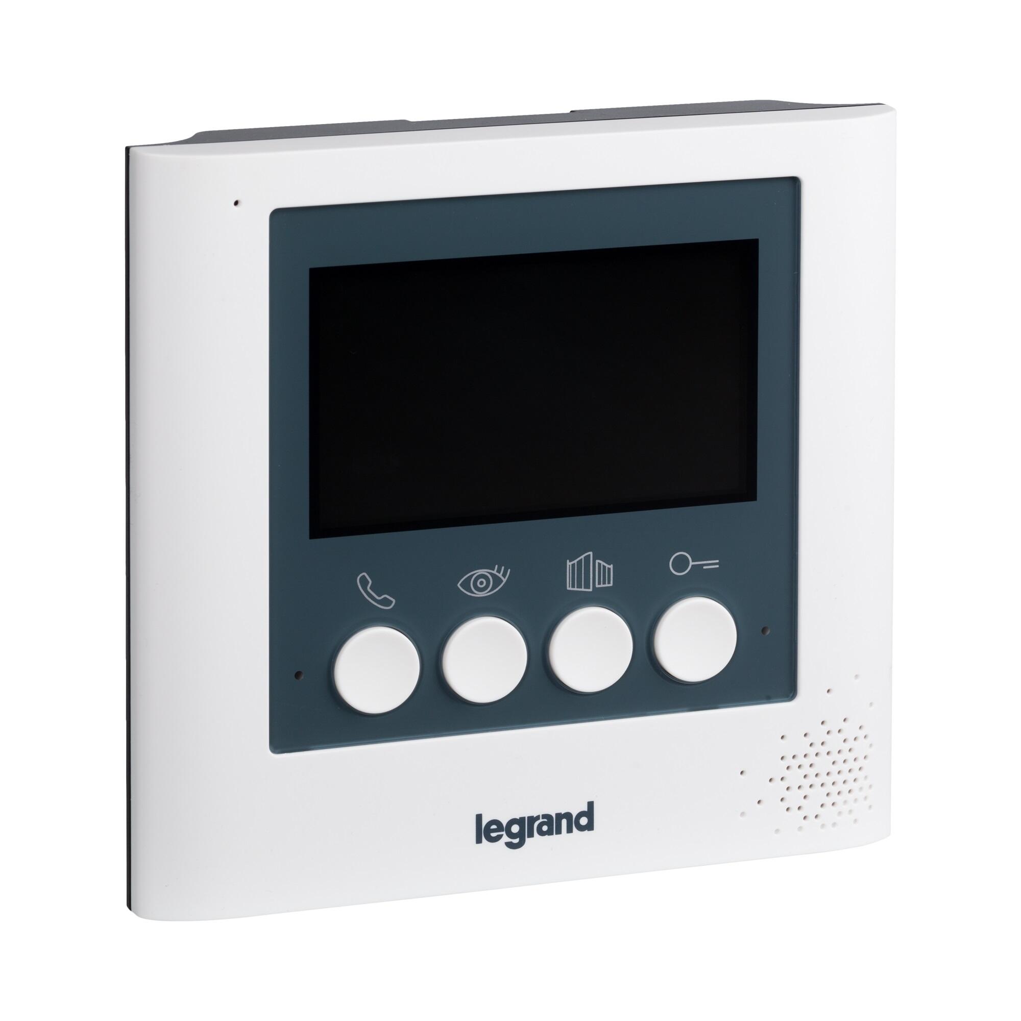 KIT VIDEOPORTERO 2 HILOS PANTALLA COLOR 4.3