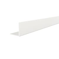 ANGULO ADHESIVO PVC BLANCO 20X20X1MM 2,6M - 2