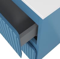 MUEBLE DE BAÑO BLUR AZUL 80X45CM - 5