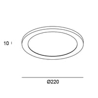 DOWNLIGHT LED EMPOTRAR CIRCULAR AJUSTABLE BLANCO 18W CCT - 5