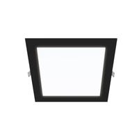 DOWNLIGHT LED EMPOTRAR CUADRADO NEGRO 24W CCT - 4