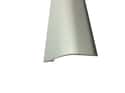 PERFIL TRANSICIÓN SUELO DESNIVEL ADHESIVO ALUMINIO PLATA 90CM - 2