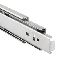 JUEGO GUÍA CAJON TELESCOPICA CON RODAMIENTO 40 CM - 2