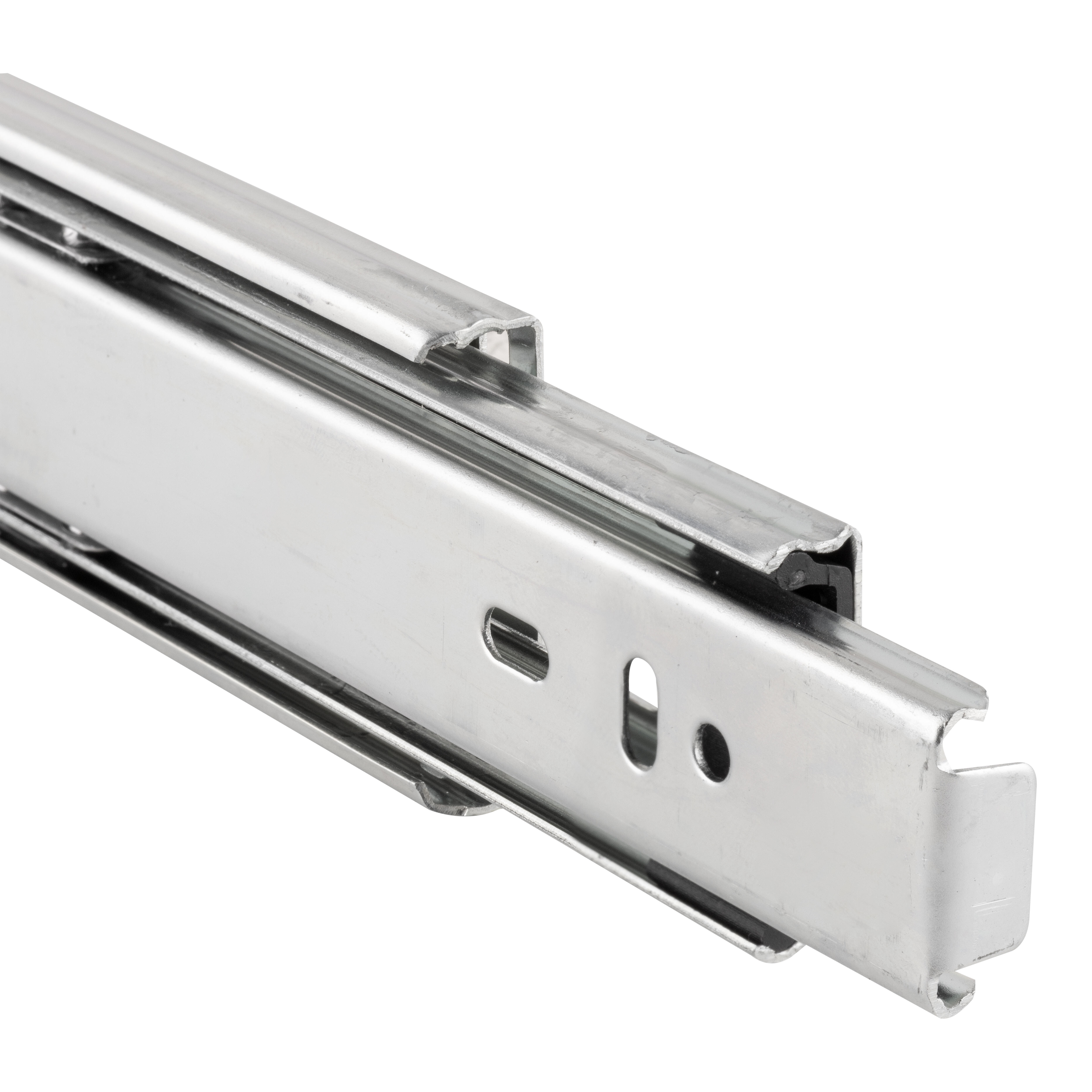 JUEGO GUÍA CAJON TELESCOPICA CON RODAMIENTO 40 CM - 2