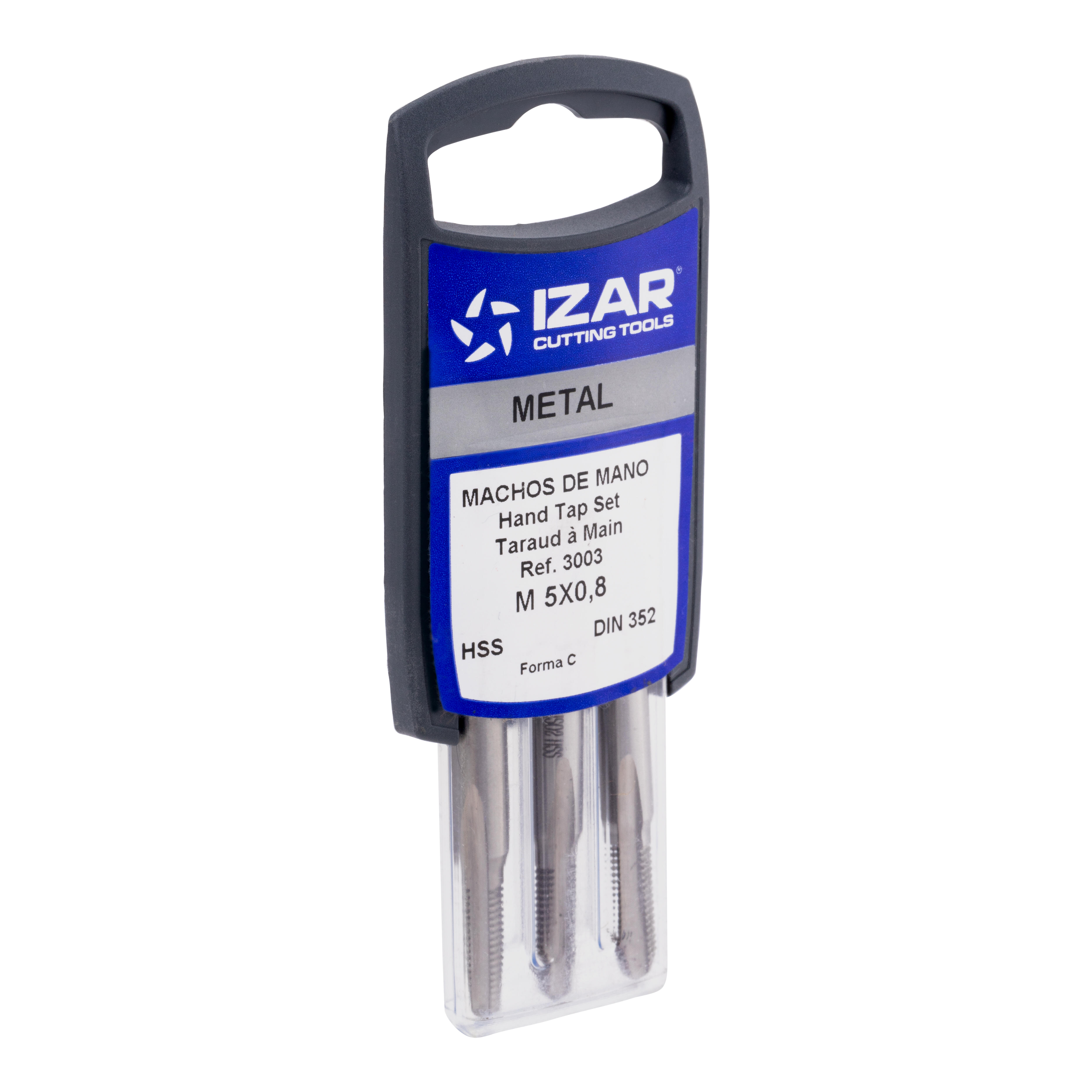 JUEGO 3 MACHOS MANO 5MM IZAR - 7