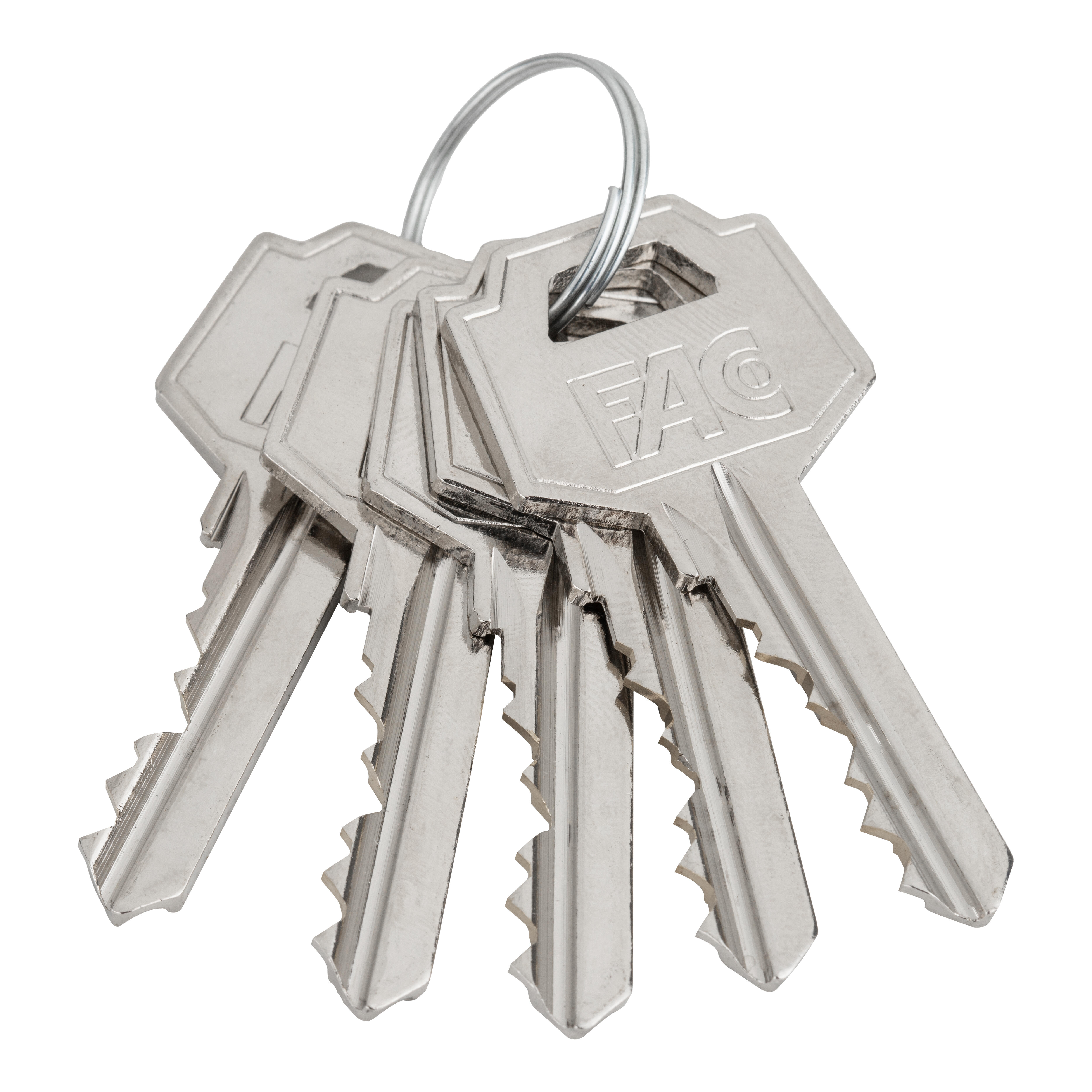 CILINDRO BOMBIN 30X30MM. SERRETA LEVA 13.5MM NIQUEL  FAC - 2