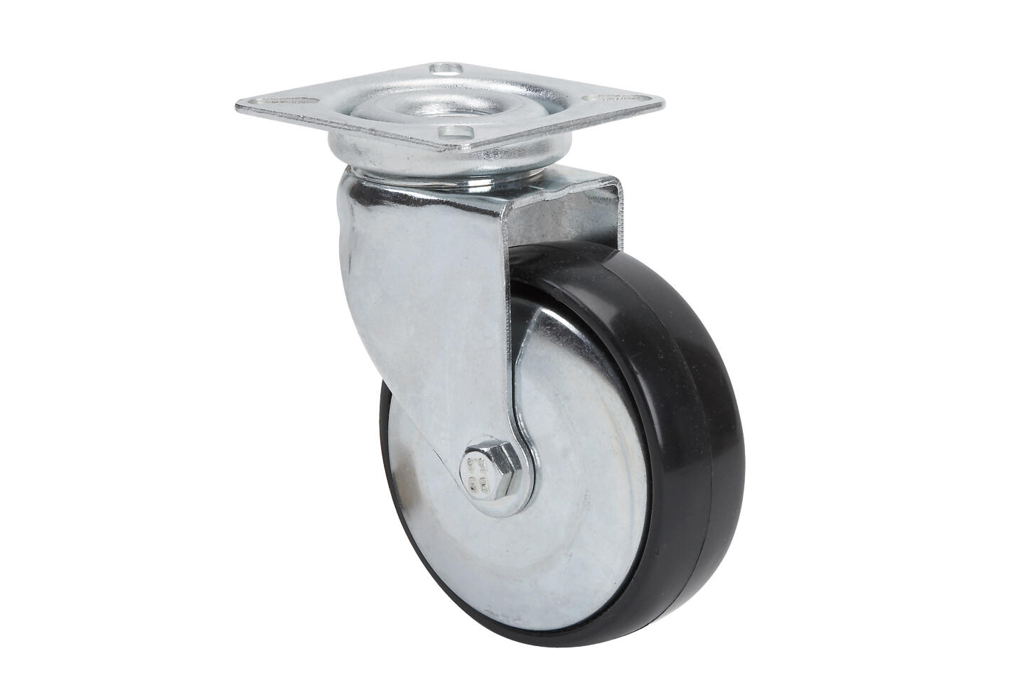 RUEDA 100MM POLIAMIDA. HASTA 70KG. LLANTA METAL - 2