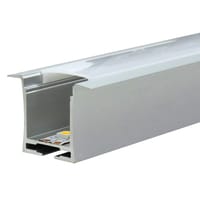 PERFIL TIRA LED DE EMPOTRAR ALTO ALUMINIO 36X27MM 2M - 3