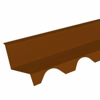 FALDON TRASERO TROQUELADO PANEL IMITACIÓN TEJA ALBERO 3 M - 2