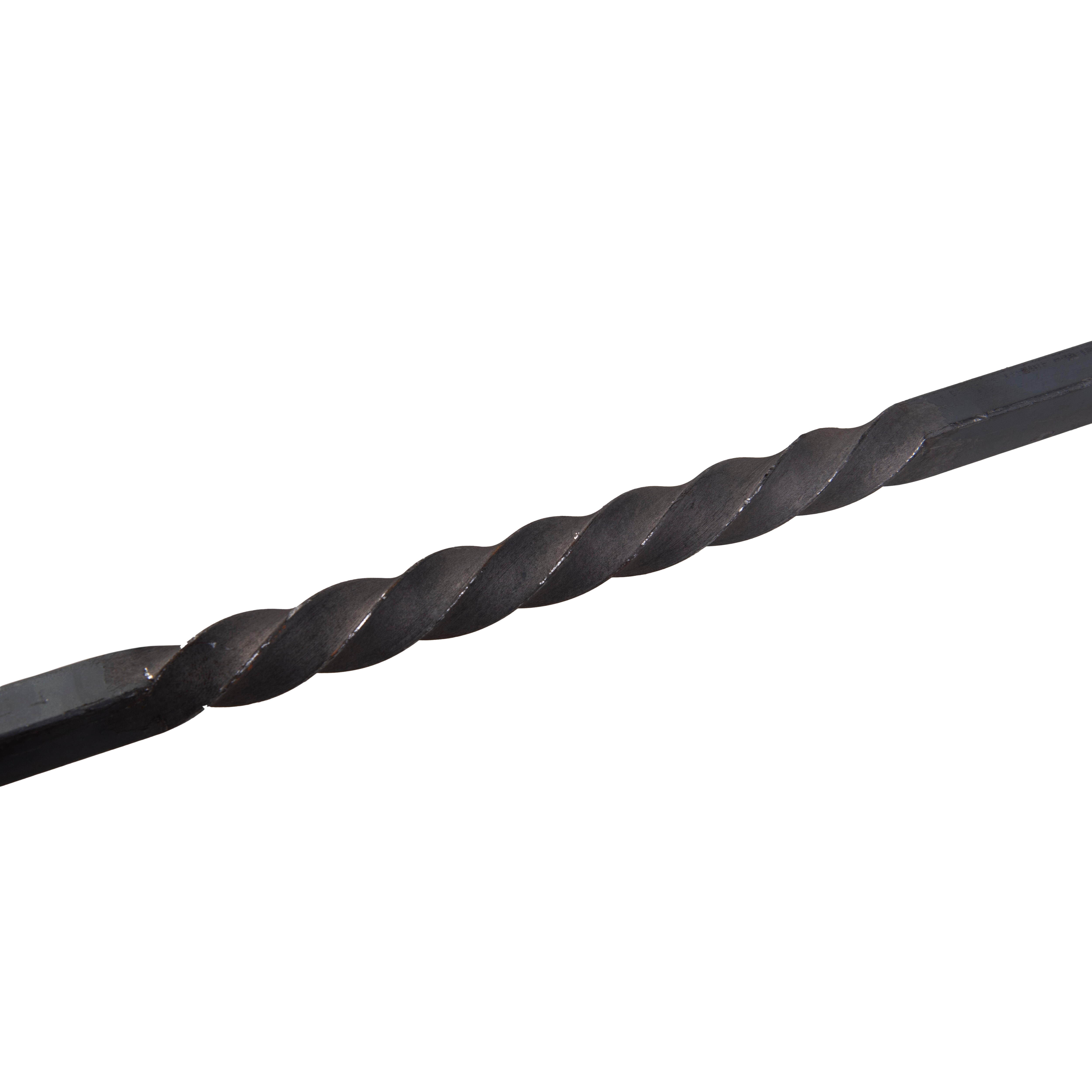 BARRA DE HIERRO FORJADO DOS RIZOS HIERRO 14X14X1000MM - 5