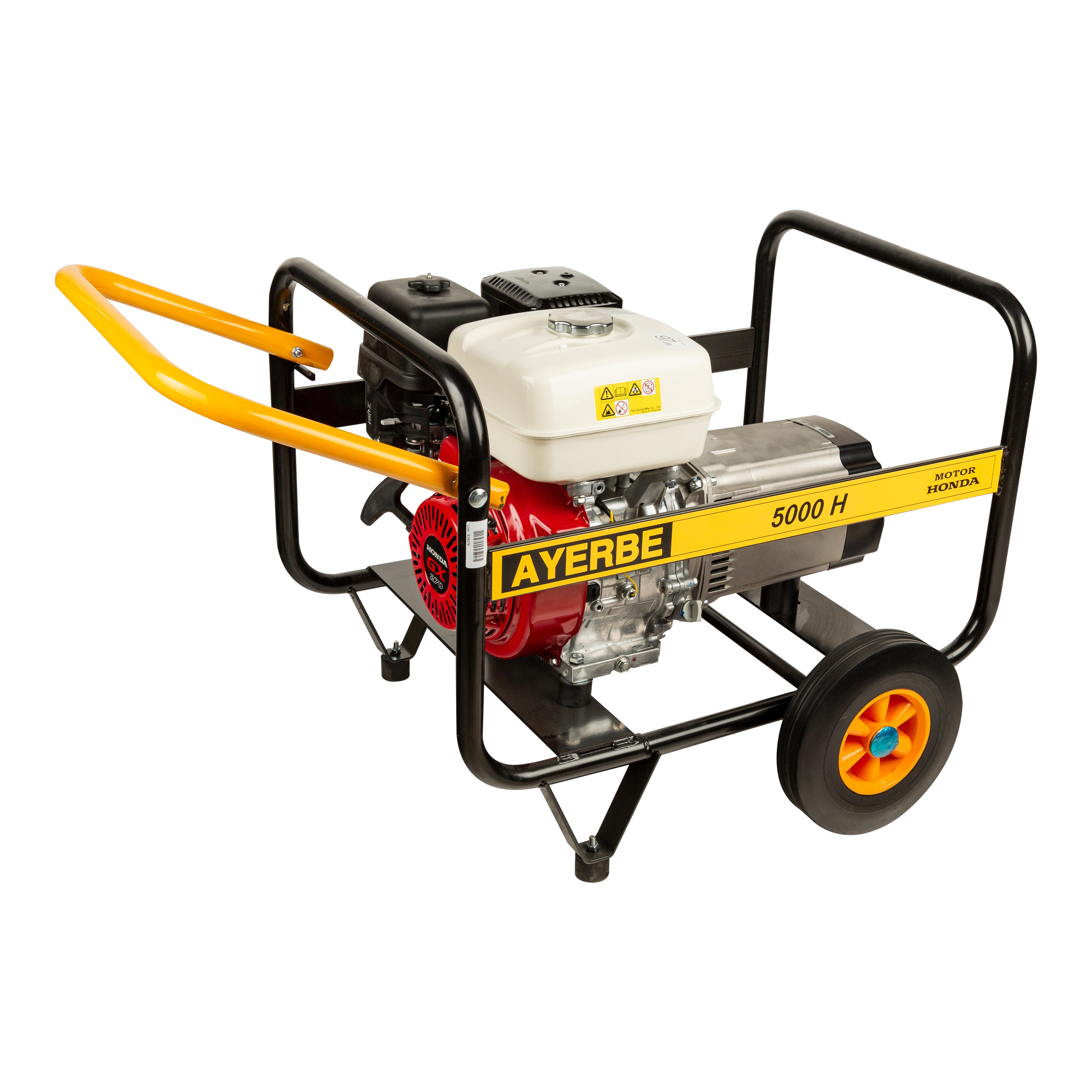 GENERADOR ELÉCTRICO GASOLINA 4200W MOTOR HONDA GP270 AYERBE AY–5000 H MN  - 5