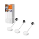 REGLETA LED CIRCULAR EMPOTRAR Y SUPERFICIE 3X3W BLANCA - 2