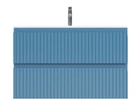 MUEBLE DE BAÑO BLUR AZUL 80X45CM - 4