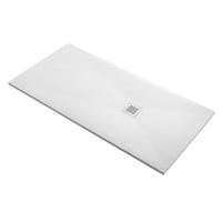 PLATO DE DUCHA RECTANGULAR BLANCO 80X100X3CM - 4