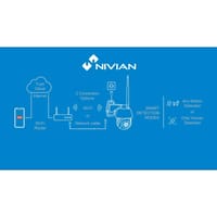 CAMARA IP WIFI EXTERIOR MOTORIZADA NEGRA - 2