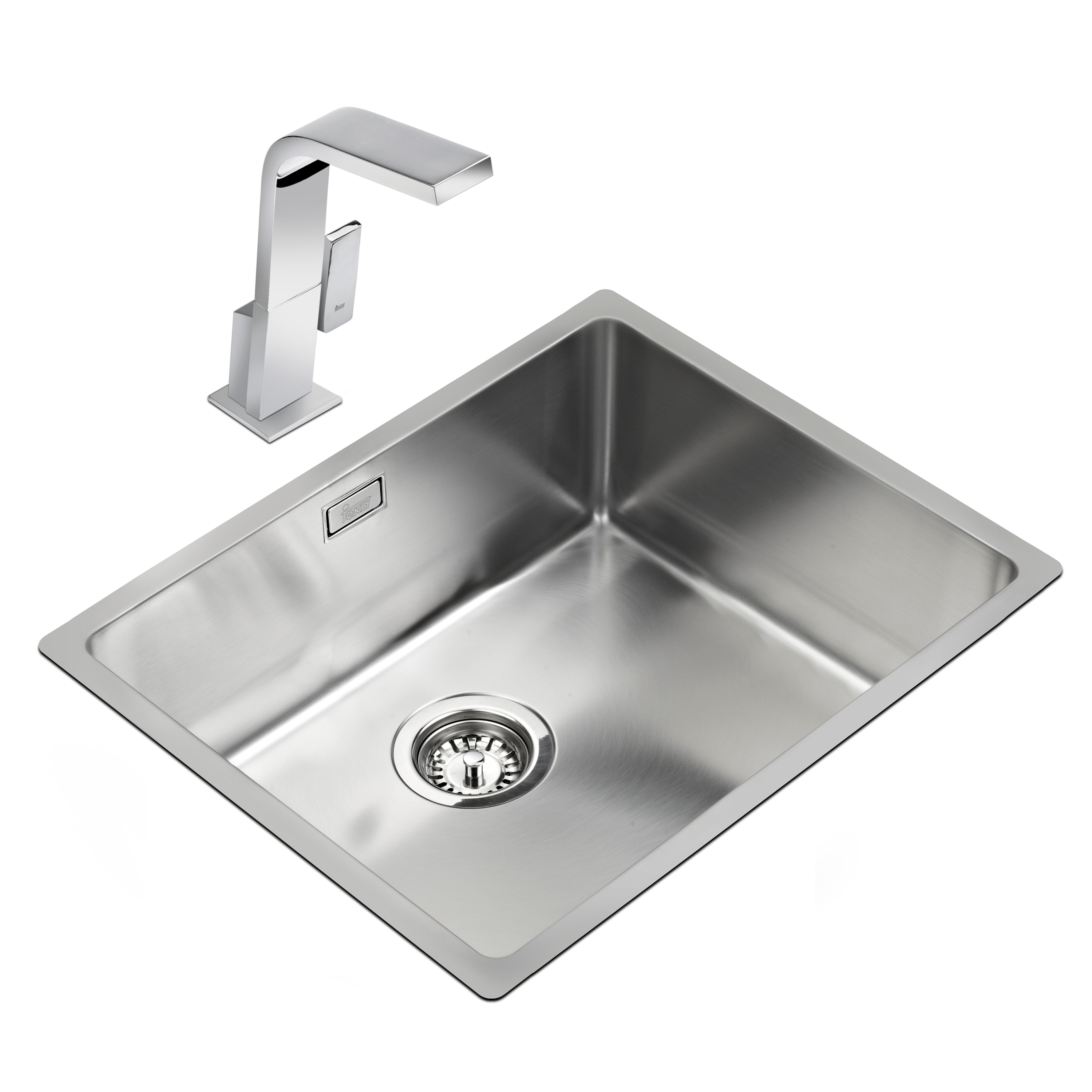 FREGADERO DE COCINA 1 SENO TEKA 54 X 44 X 20 CM - 2