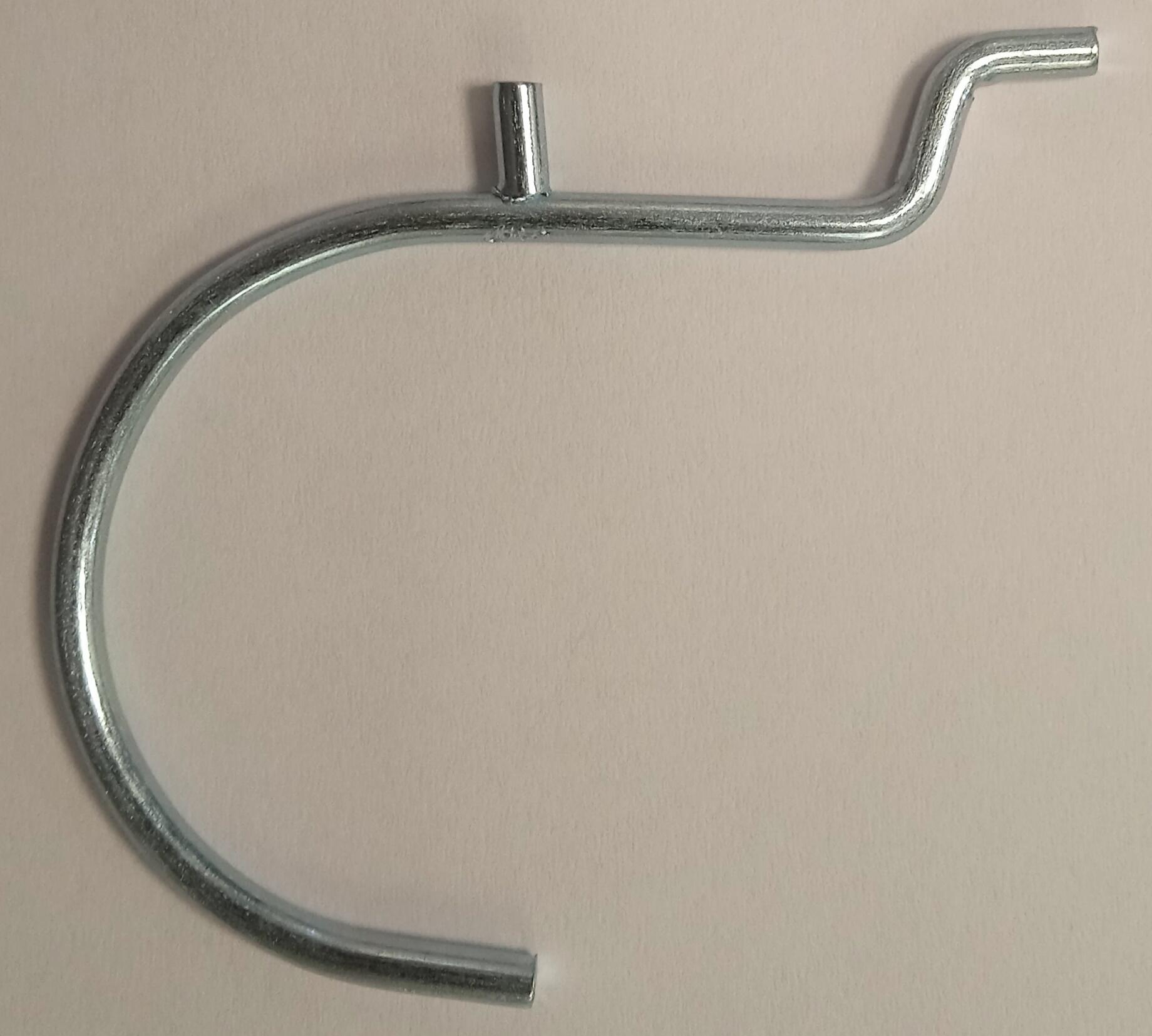 GANCHO PARA COLGAR CURVO METÁLICO PORTAHERRAMIENTA 38MM 8UDS - 2