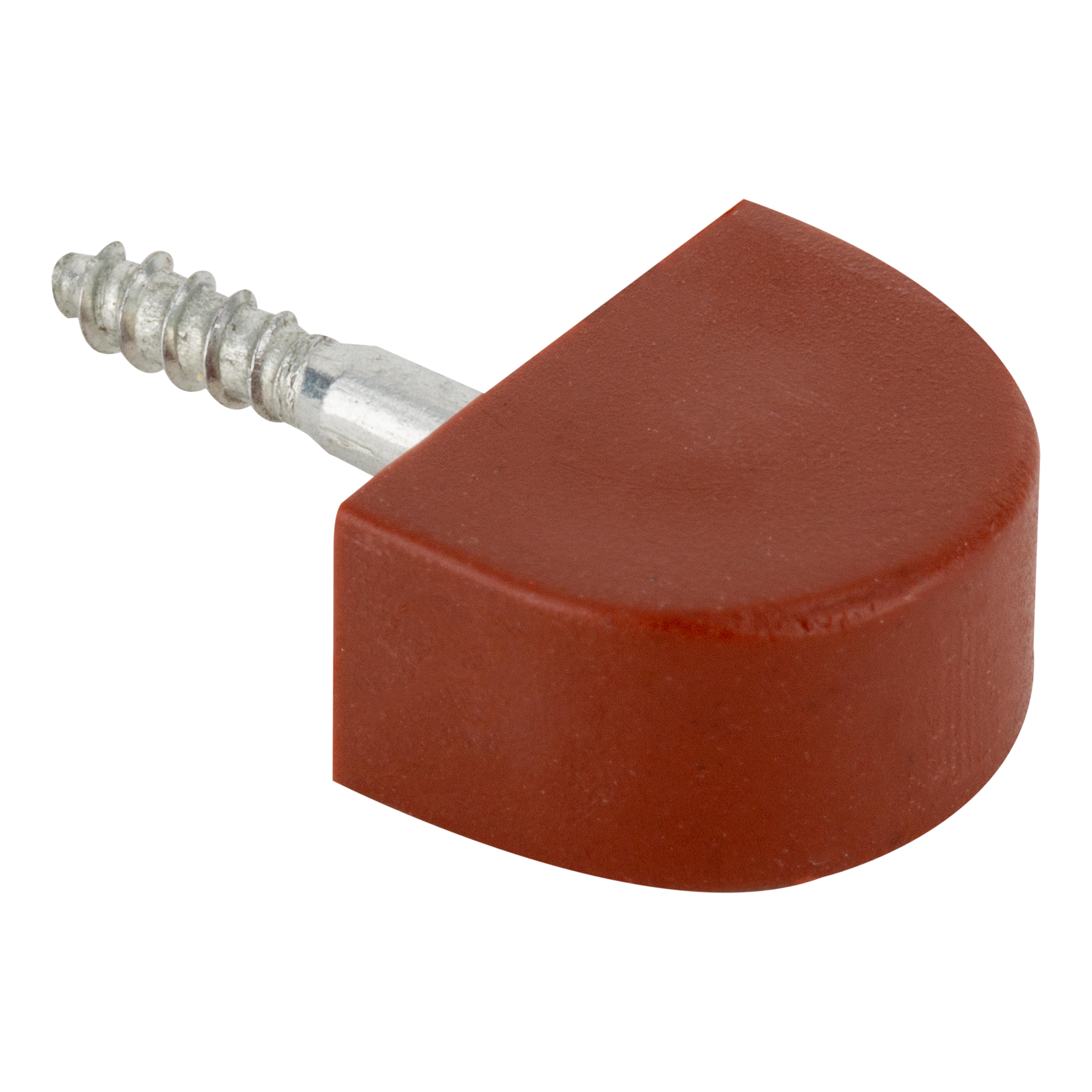 PORTAESTANTE SEMICIRCULAR DE ATORNILLAR 13 MM MARRON . 20 UDS - 3