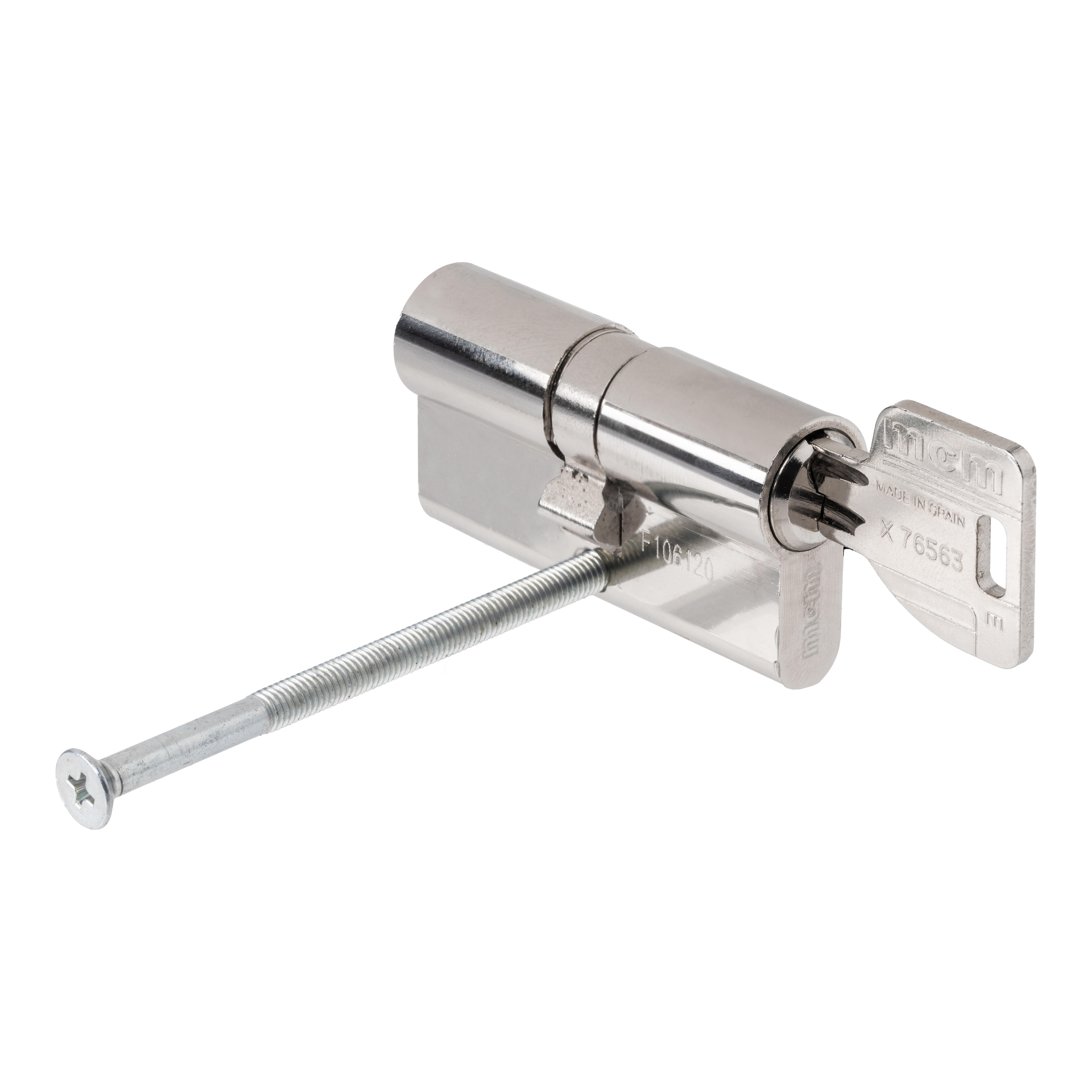 CERRADURA CARPINTERIA METALICA PARA ZOCALO 70  MM. 1560 MCM - 3