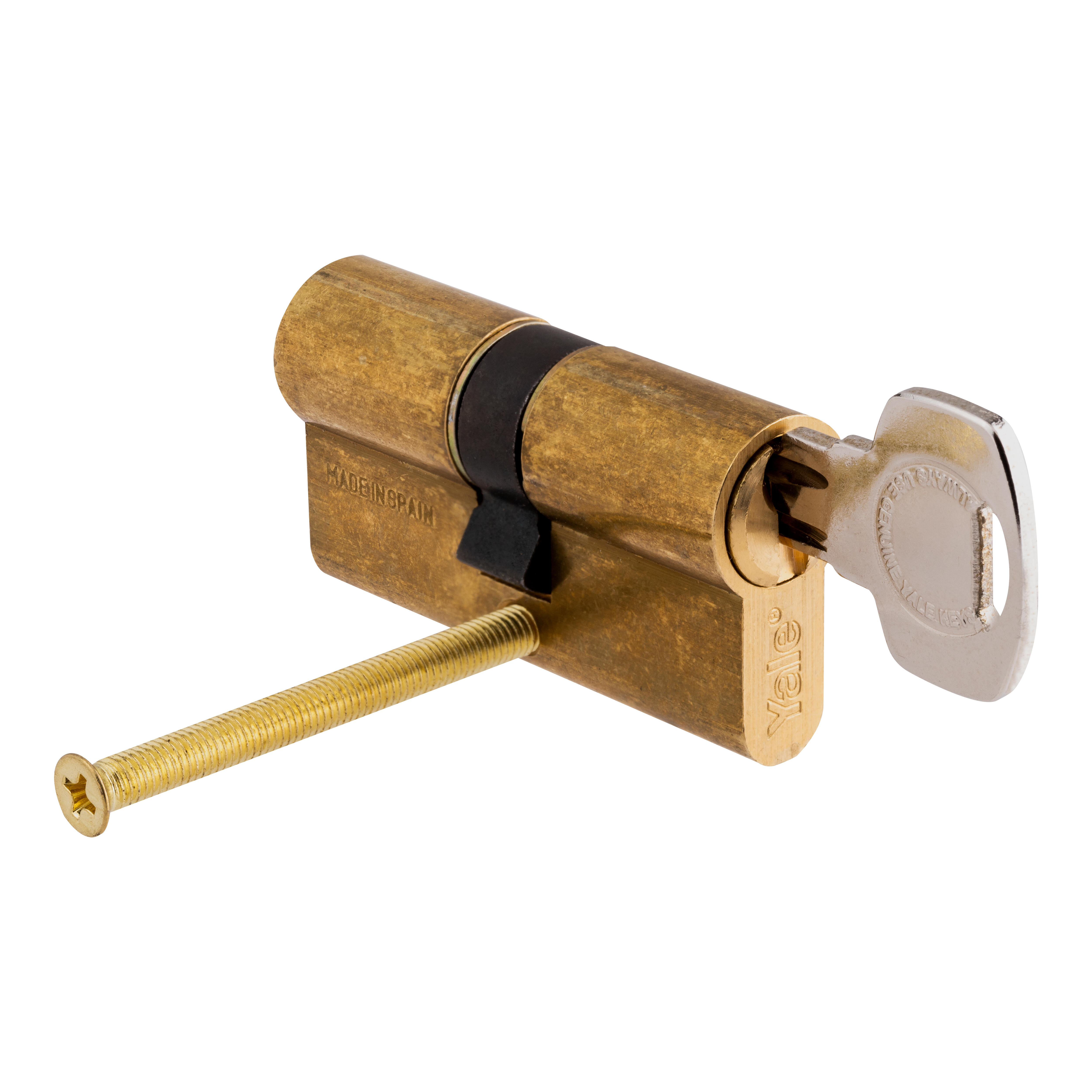 CILINDRO BOMBIN LLAVES IGUALES 30 X 30  MM. LATON YALE 2 UDS. - 4