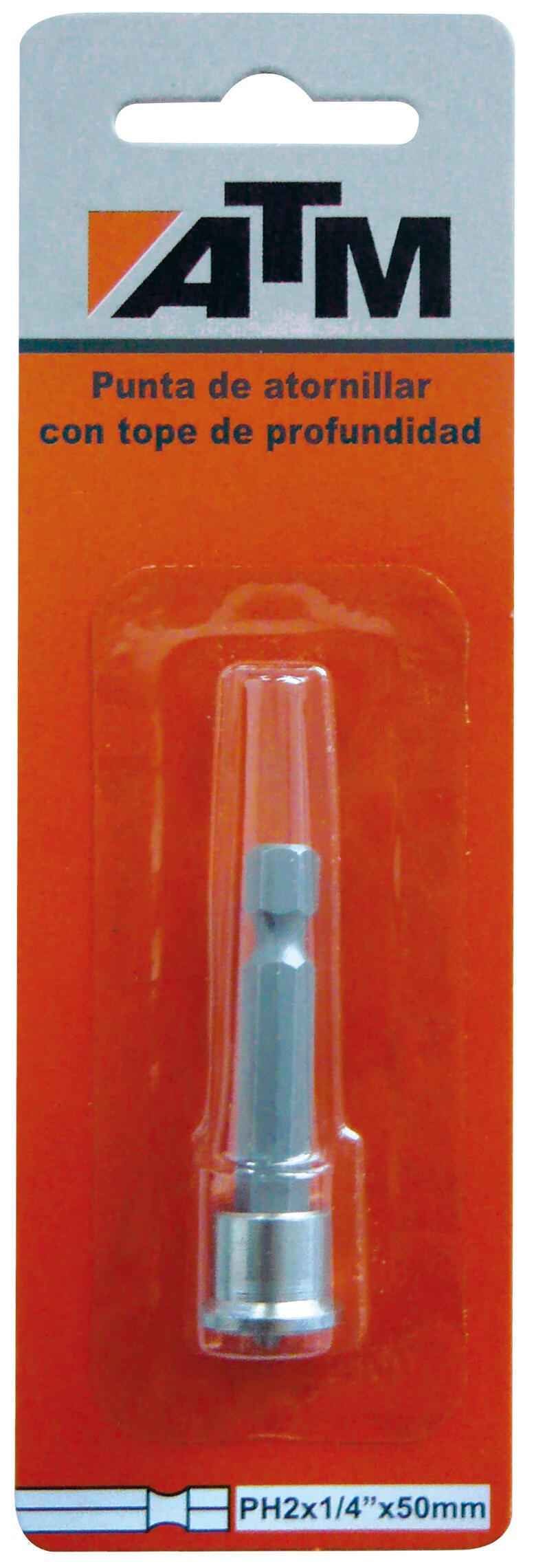 PUNTA ATORNILLAR CON TOPE PH2 1/4